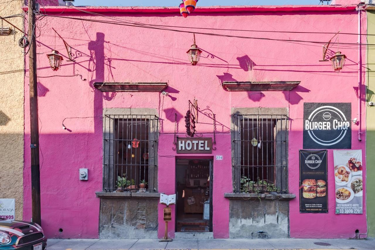 Hotel Rosa Morada Tlaquepaque Kültér fotó