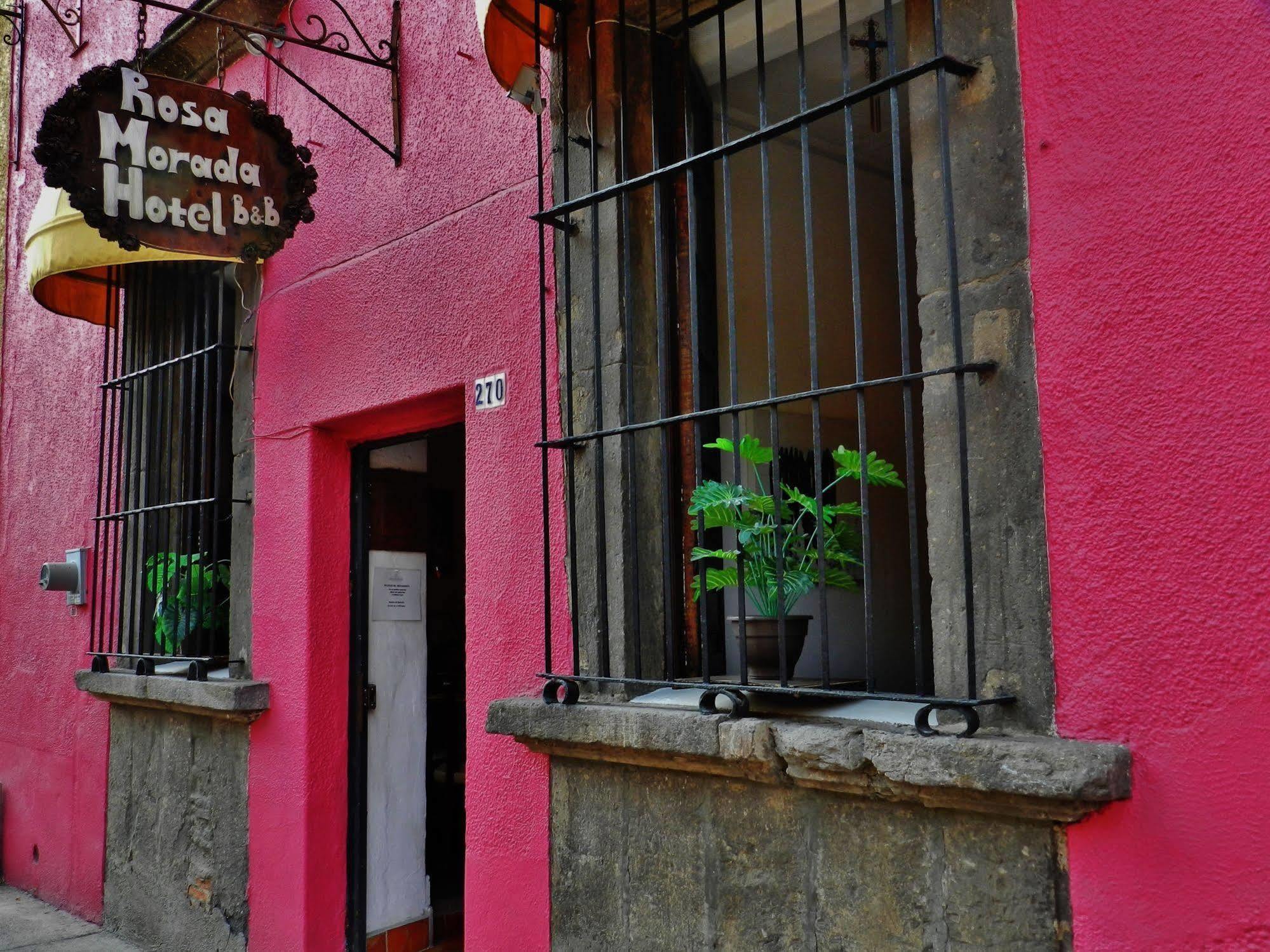 Hotel Rosa Morada Tlaquepaque Kültér fotó